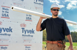 DuPont Tyvek HomeWrap Weather Protection